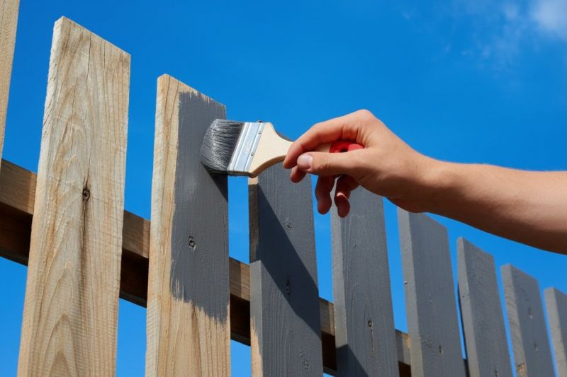 Business Fence Painting